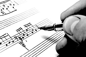 composing